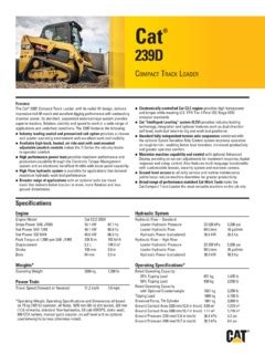 239d cat skid steer specs|caterpillar 239d specs.